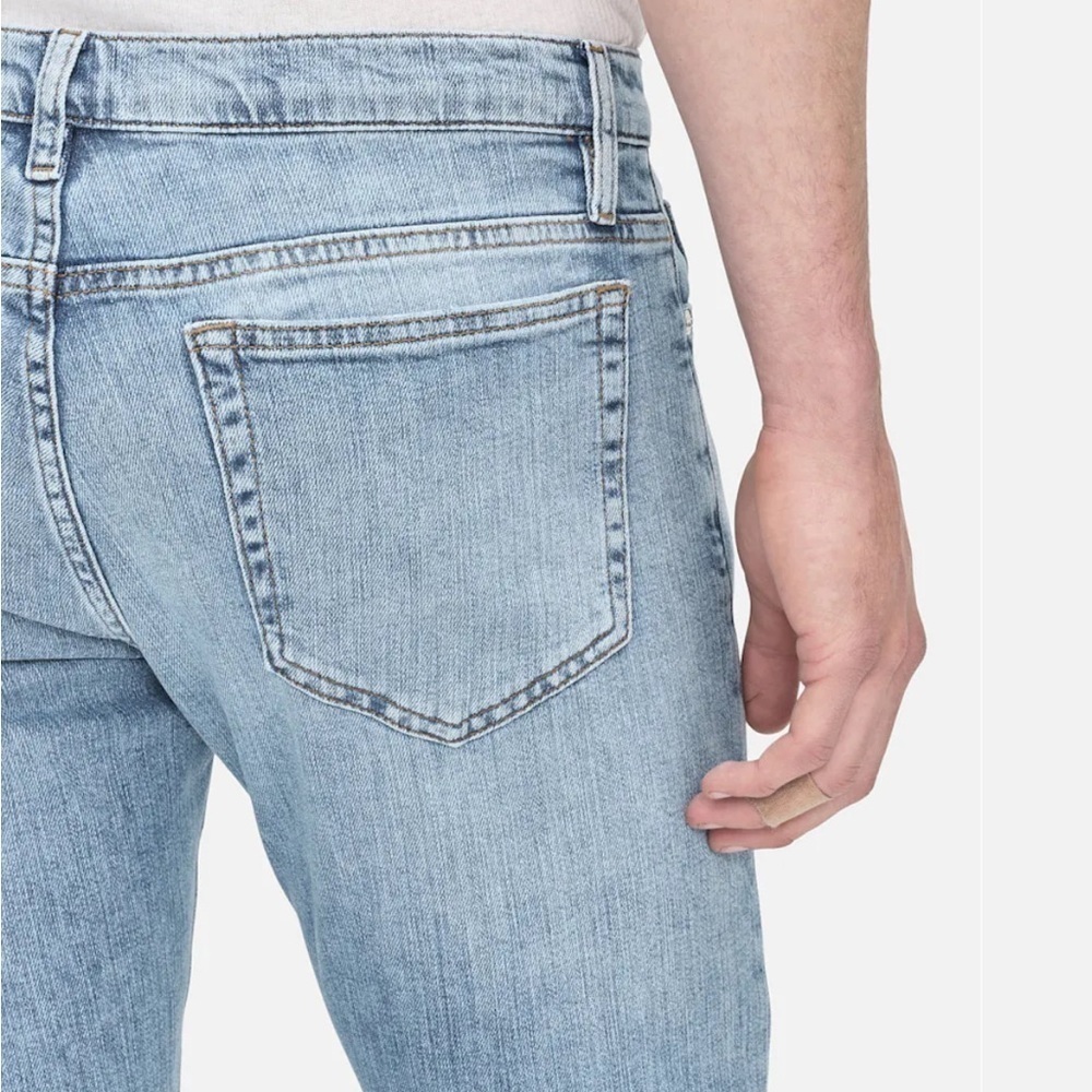 FRAME DENIM L’HOMME SKINNY LMHK691 IN BAYTOWN JEANS SIZE 40 NEW - Picture 5 of 12